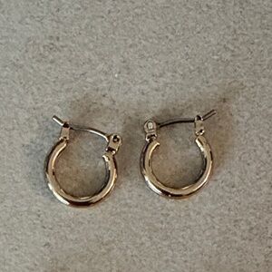 Tiny Gold  Hoop Earrings Set